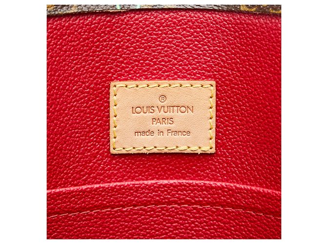 Louis Vuitton Marrone x Takashi Murakami Monogram Cerises Sac Plat - vista 6