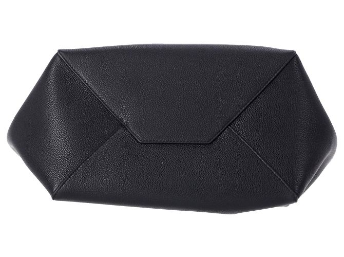 Céline Borsa Celine Phantom Cabas in pelle nera - vista 5