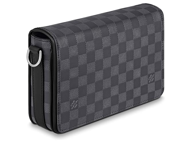 Louis Vuitton LV Studio Messenger nuovo Nero - vista 4