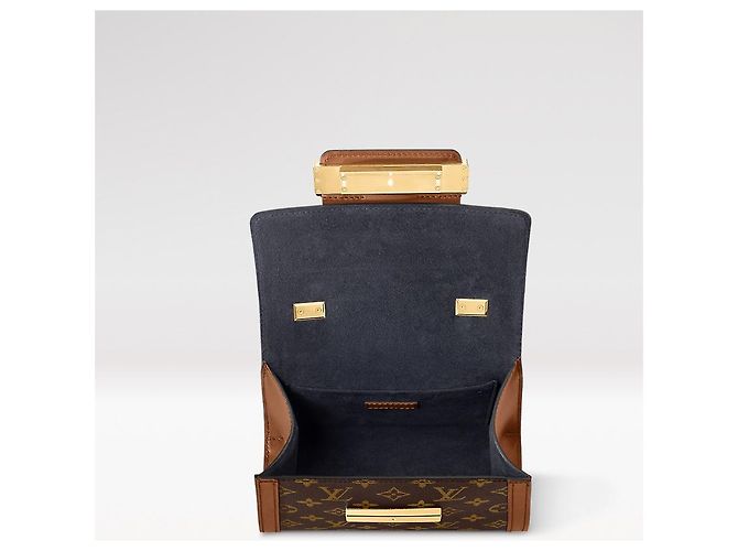 Borsa Louis Vuitton Dauphine Capitale Marrone Tessuto - vista 2