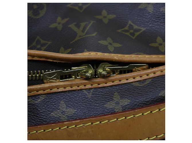 LOUIS VUITTON Monogram Sac Shan 55 Pet Carry M42020 LV Auth e4065 Monogramme - vue 10