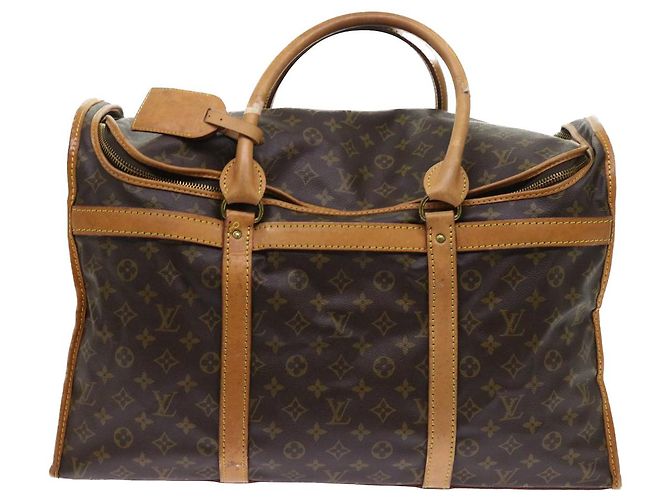LOUIS VUITTON Monogram Sac Shan 55 Pet Carry M42020 LV Auth e4065 Monogramme - vue 13