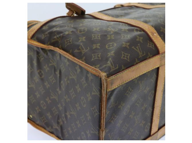 LOUIS VUITTON Monogram Sac Shan 55 Pet Carry M42020 LV Auth e4065 Monogramme - vue 15