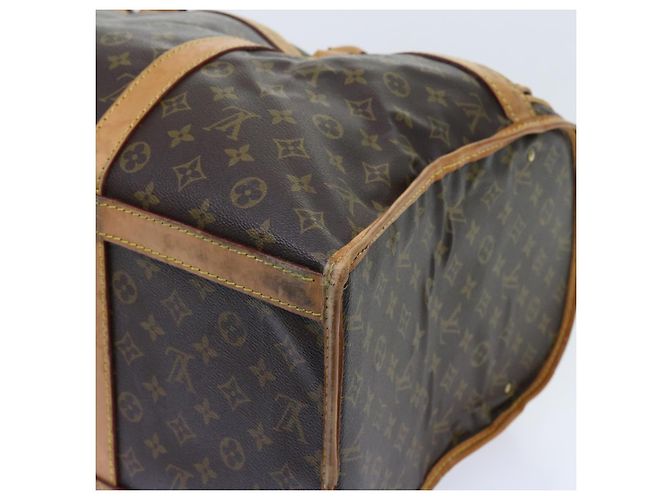LOUIS VUITTON Monogram Sac Shan 55 Pet Carry M42020 LV Auth e4065 Monogramme - vue 16