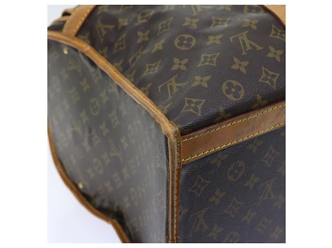 LOUIS VUITTON Monogram Sac Shan 55 Pet Carry M42020 LV Auth e4065 Monogramme - vue 17