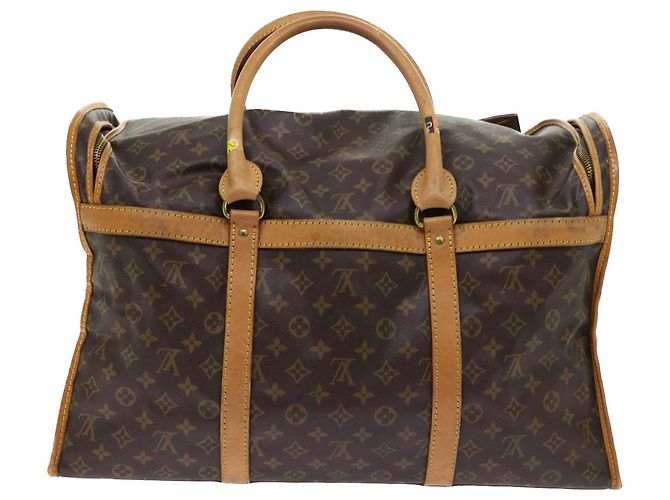 LOUIS VUITTON Monogram Sac Shan 55 Pet Carry M42020 LV Auth e4065 Monogramme - vue 2