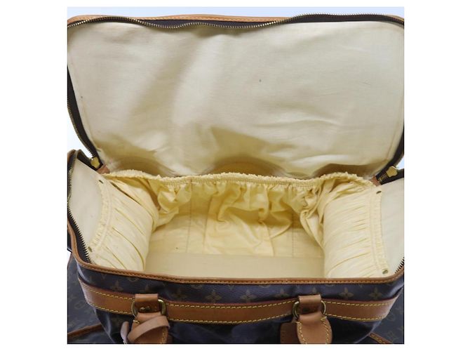 LOUIS VUITTON Monogram Sac Shan 55 Pet Carry M42020 LV Auth e4065 Monogramme - vue 20