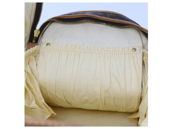 LOUIS VUITTON Monogram Sac Shan 55 Pet Carry M42020 LV Auth e4065 Monogramme - vue 21