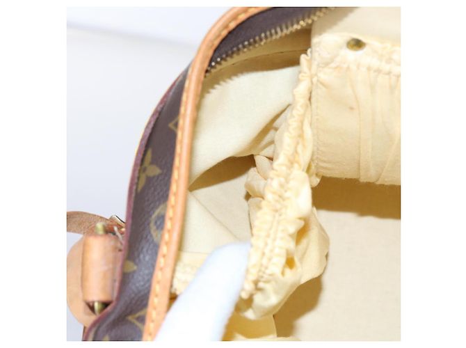 LOUIS VUITTON Monogram Sac Shan 55 Pet Carry M42020 LV Auth e4065 Monogramme - vue 26