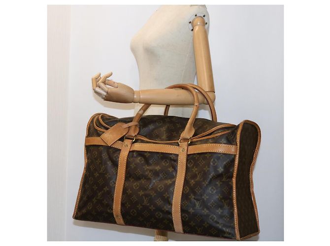 LOUIS VUITTON Monogram Sac Shan 55 Pet Carry M42020 LV Auth e4065 Monogramme - vue 29