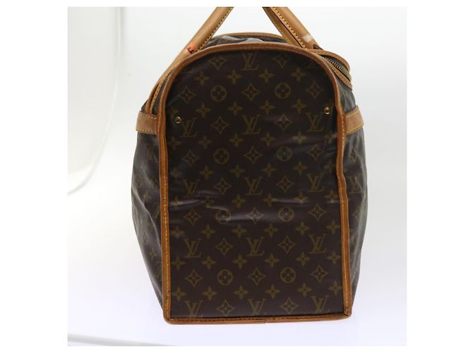 LOUIS VUITTON Monogram Sac Shan 55 Pet Carry M42020 LV Auth e4065 Monogramme - vue 4