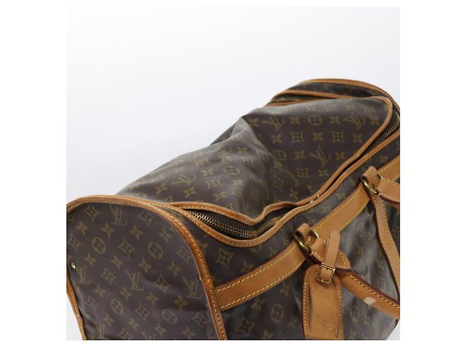 LOUIS VUITTON Monogram Sac Shan 55 Pet Carry M42020 LV Auth e4065 Monogramme - vue 6