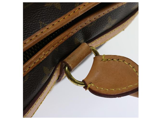 LOUIS VUITTON Monogram Sac Shan 55 Pet Carry M42020 LV Auth e4065 Monogramme - vue 8