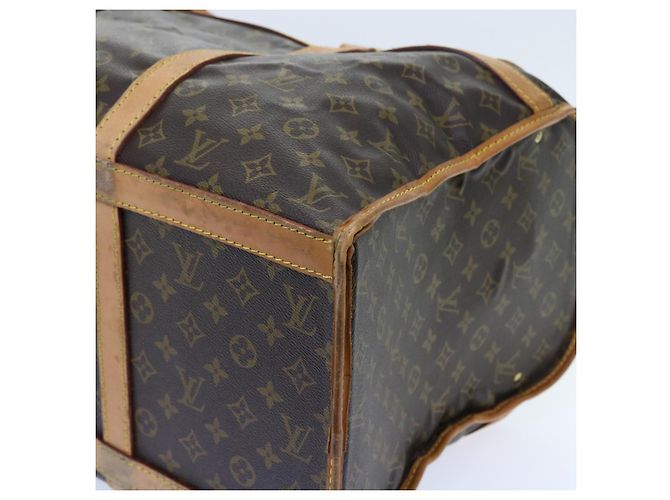 LOUIS VUITTON Monogram Sac Shan 55 Pet Carry M42020 LV Auth e4065 Monogramme - vue 9