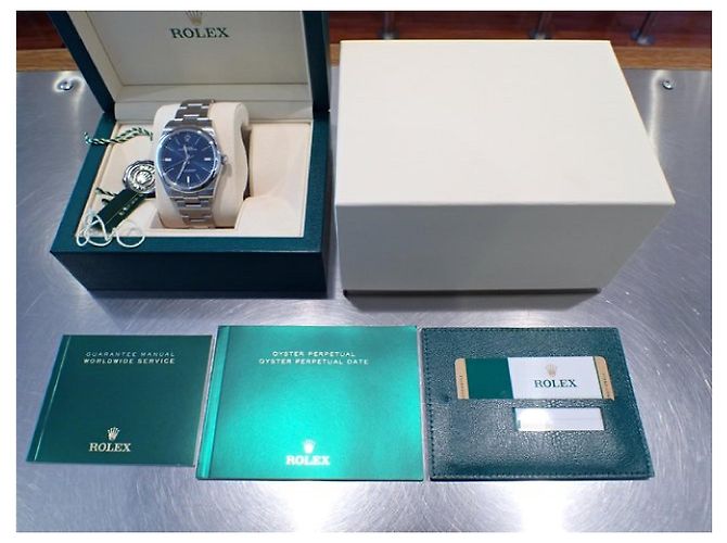 Rolex Oyster Perpetual 39 Blue dial 114300 Mens - view 14