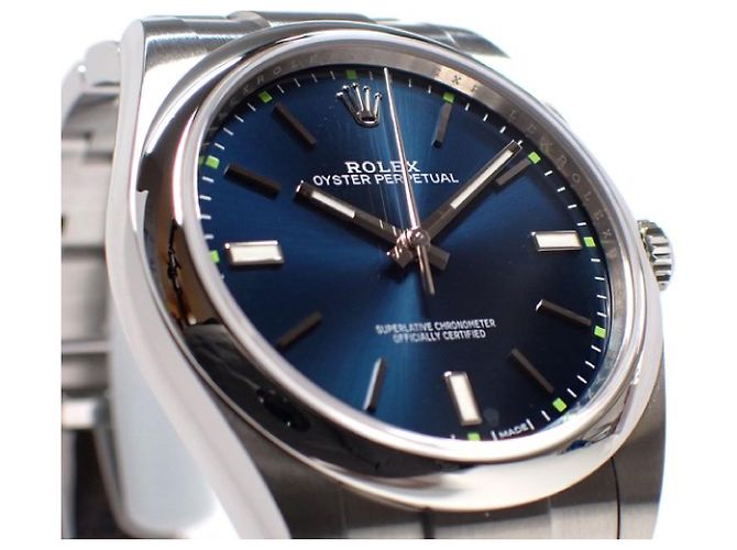 Rolex Oyster Perpetual 39 Blue dial 114300 Mens - view 2