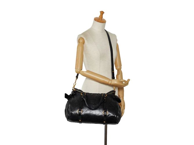 Miu Miu Borsa a tracolla Vitello Lux - vista 11