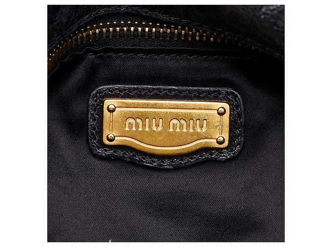 Miu Miu Borsa a tracolla Vitello Lux - vista 9