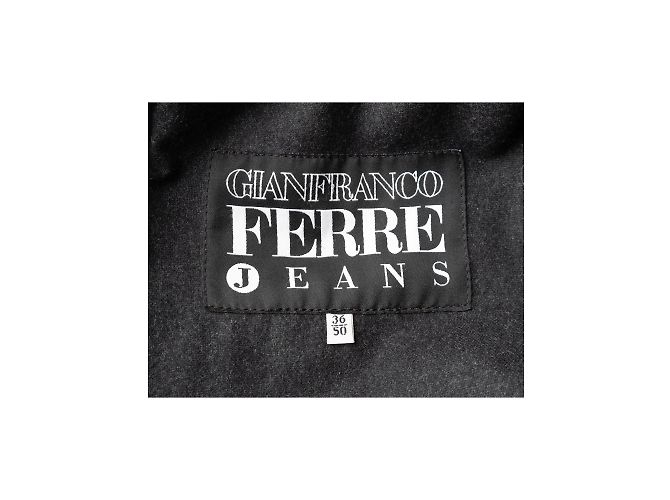 Jaqueta de couro Gianfranco Ferré - vista 4