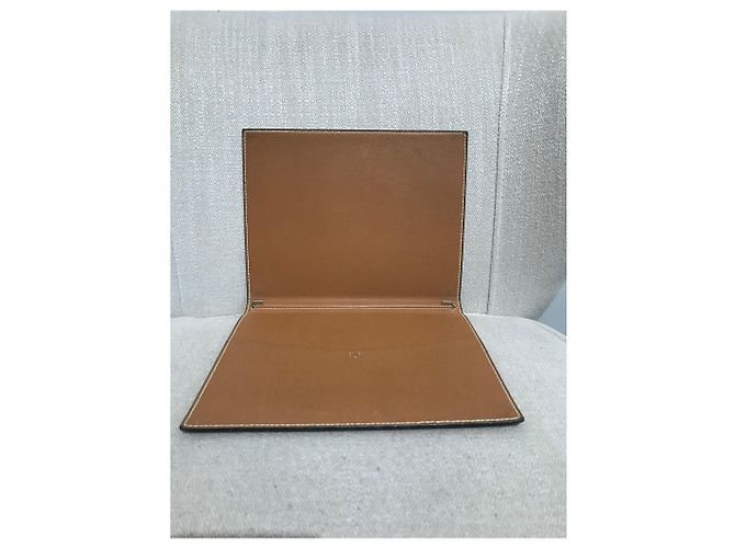 Hermès HERMES Purses, wallets & cases T.  Leather Camel - view 10