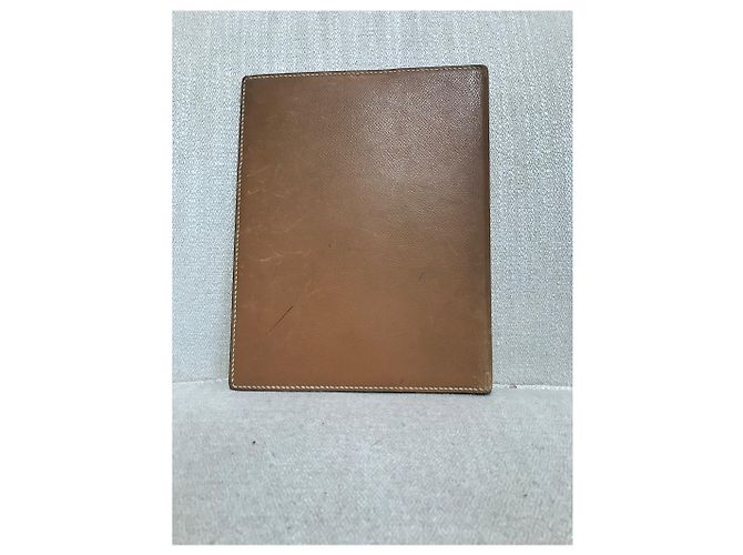 Hermès HERMES Purses, wallets & cases T.  Leather Camel - view 2