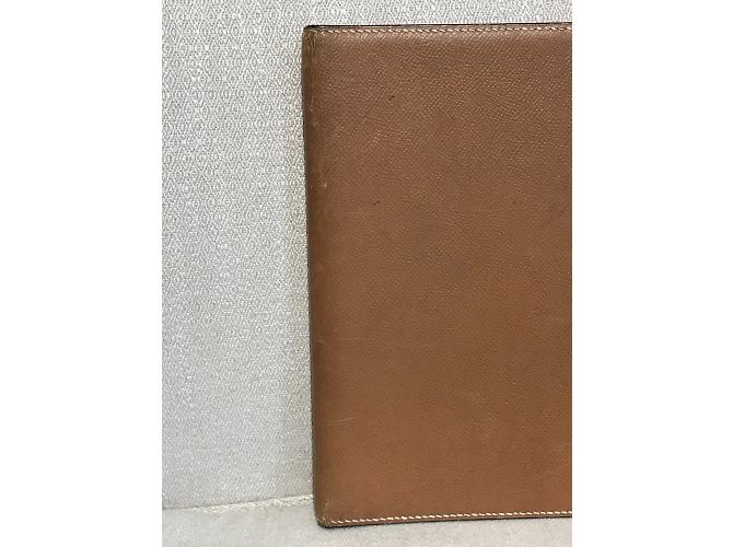 Hermès HERMES Purses, wallets & cases T.  Leather Camel - view 4