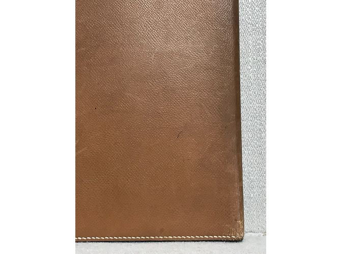 Hermès HERMES Purses, wallets & cases T.  Leather Camel - view 6