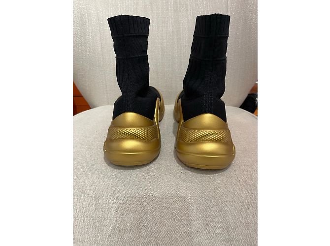 LOUIS VUITTON Trainer T.EU 38.5 Stoff Schwarz - Ansicht 5