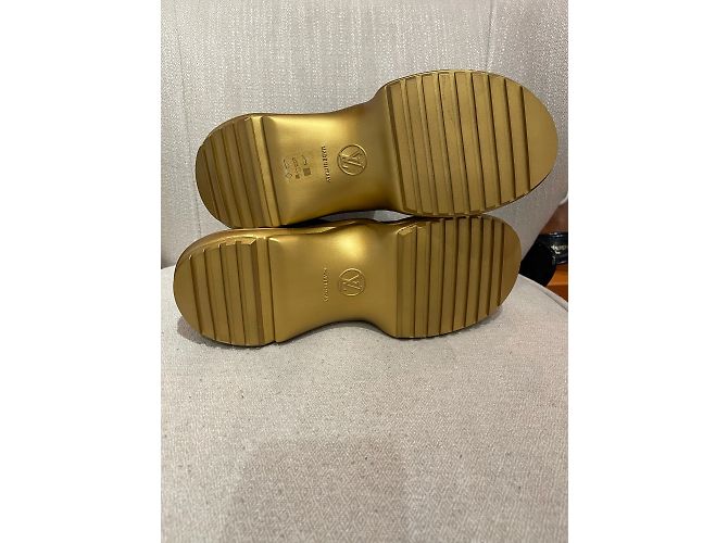 LOUIS VUITTON Trainer T.EU 38.5 Stoff Schwarz - Ansicht 7