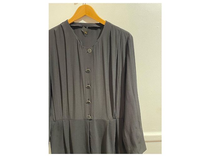 FENDI Jumpsuits T.IT 42 Wolle Schwarz - Ansicht 2