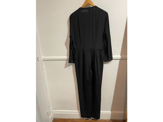 FENDI Jumpsuits T.IT 42 Wolle Schwarz - Ansicht 3
