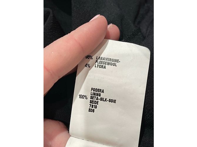 FENDI Jumpsuits T.IT 42 Wolle Schwarz - Ansicht 6