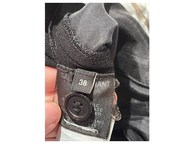 ISABEL MARANT Hosen T.FR 38 Polyester Schwarz - Ansicht 4