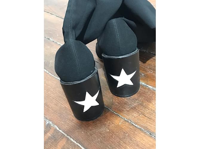 Botas GIVENCHY T.EU 37 Tela Negro - vista 5