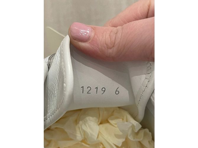 FENDI Trainer T.EU 40 Leder Weiß - Ansicht 5