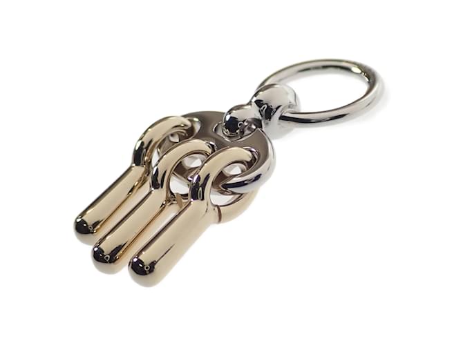 Hermès Charms Mors a Jouet Twilly Ring Silvery - view 2