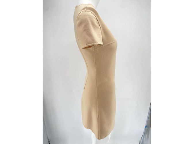 Dior Kleid T.FR 38 Kaschmir Beige - Ansicht 3