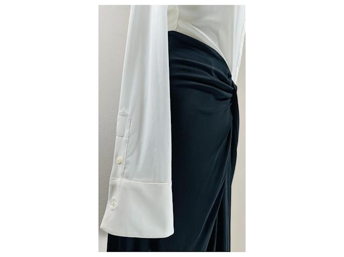 Staud Kleid Schwarz Weiß - Ansicht 3