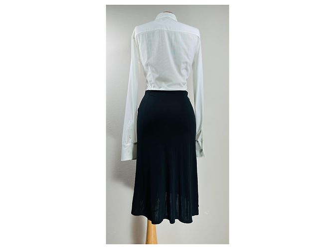 Staud Kleid Schwarz Weiß - Ansicht 5