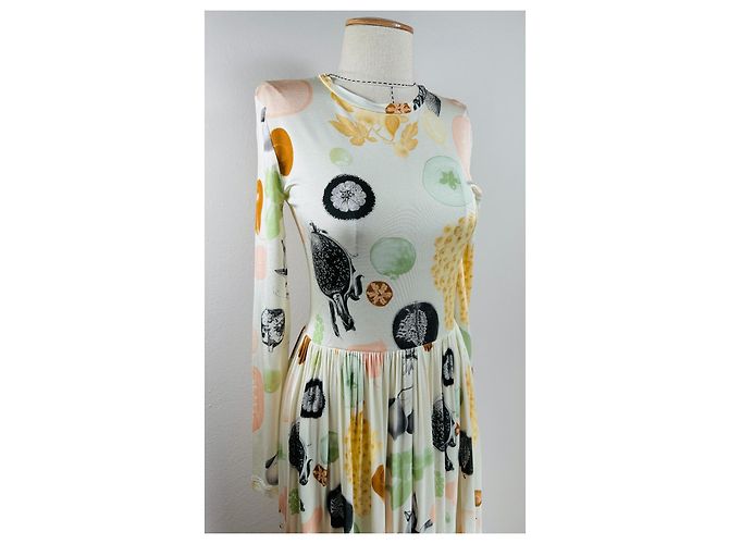 Autre Marque Stine Goya Joel 375 Obst Jersey Kleid Mehrfarben - Ansicht 2