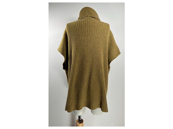 Autre Marque Pull Oversize en Cachemire Vert Hawico - vue 5