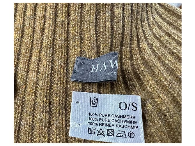 Autre Marque Pull Oversize en Cachemire Vert Hawico - vue 6