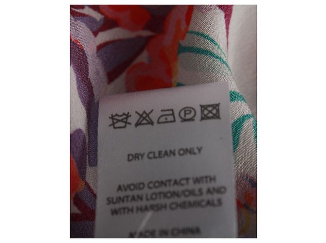 Autre Marque Camicia Saloni con stampa floreale in seta multicolor Stampa python - vista 3