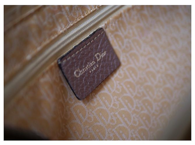 Borsa Dior Gaucho Grigio Metallizzato Pelle Argento - vista 6