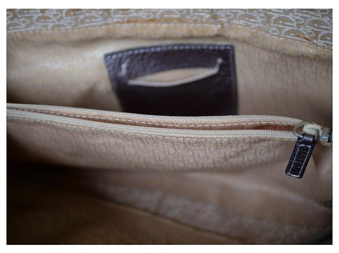 Borsa Dior Gaucho Grigio Metallizzato Pelle Argento - vista 7