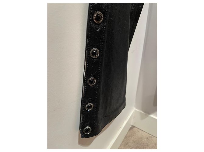 Chanel Pantalones, polainas Negro - vista 2