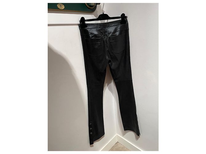 Chanel Pantalones, polainas Negro - vista 4