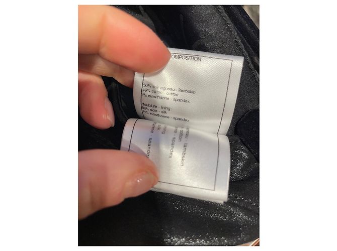 Chanel Pantalones, polainas Negro - vista 8