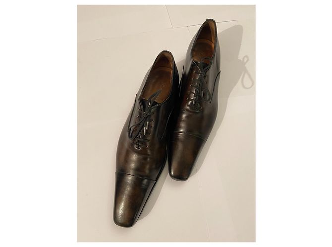 Autre Marque Gérard SENE Scarpe da uomo in pelle Marrone - vista 2
