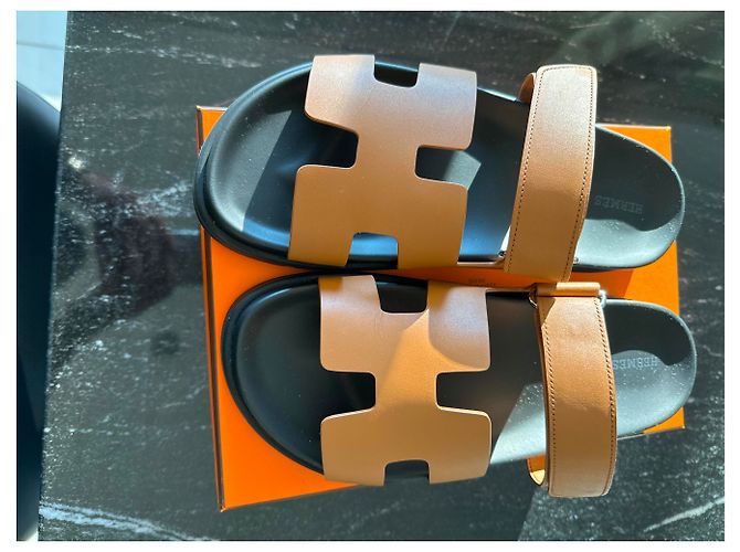 Hermès Hermes chypre Camel - view 2